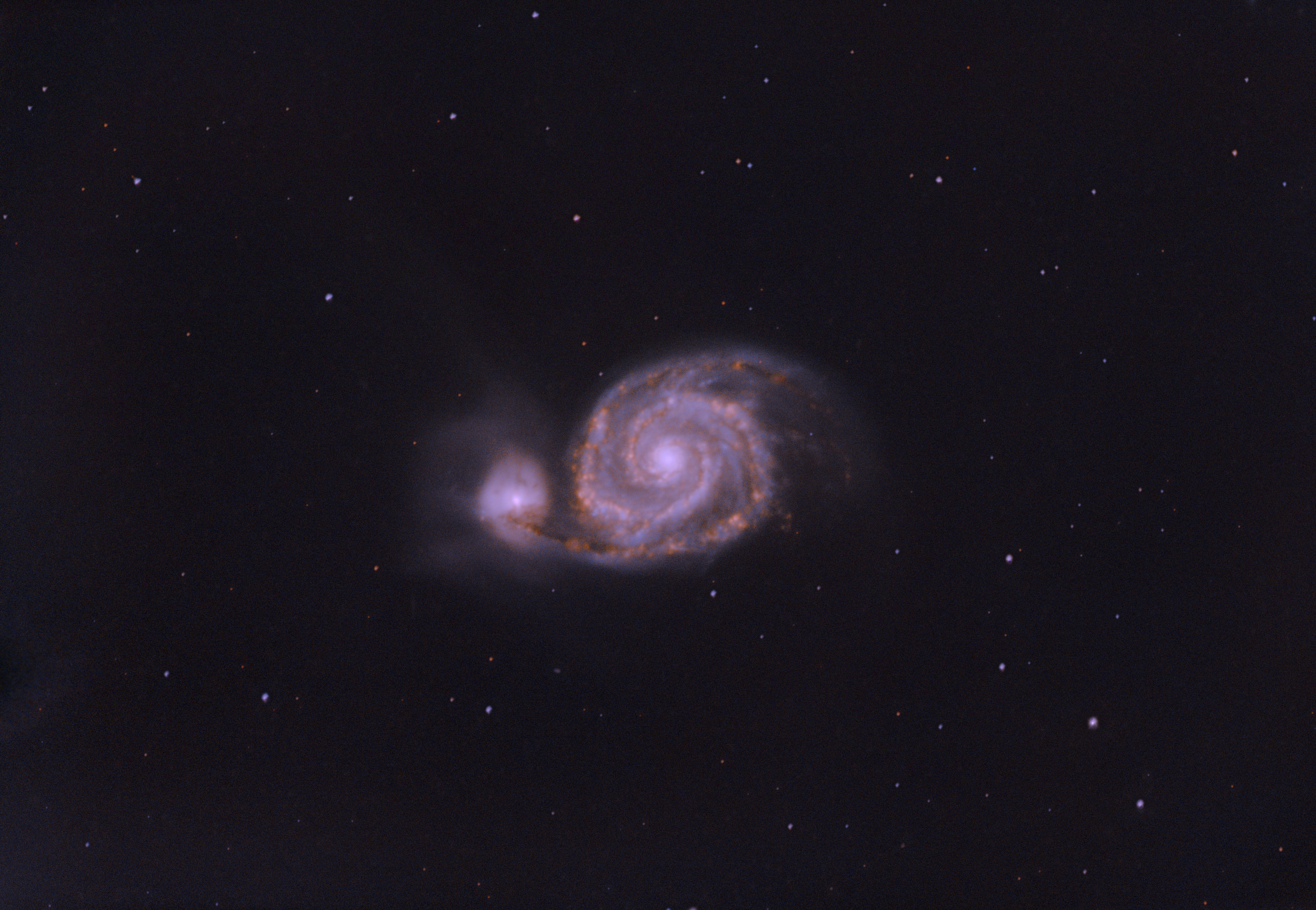 Messier 51-galaxis (Örvény-köd)
